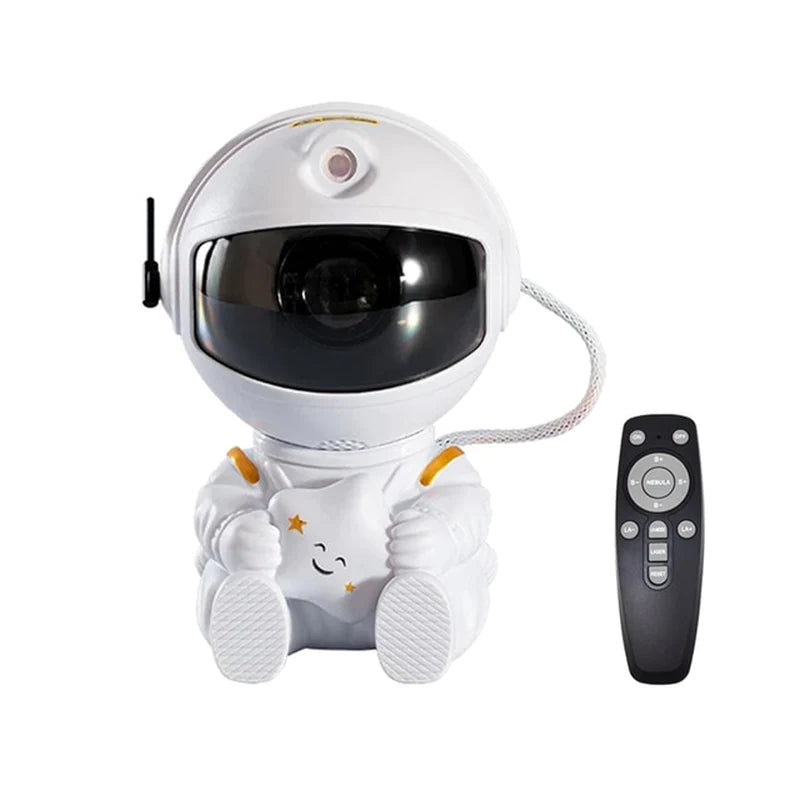Astra Galaxy Projector — Astronaut Star & Nebula Night Light (Remote + Bluetooth)