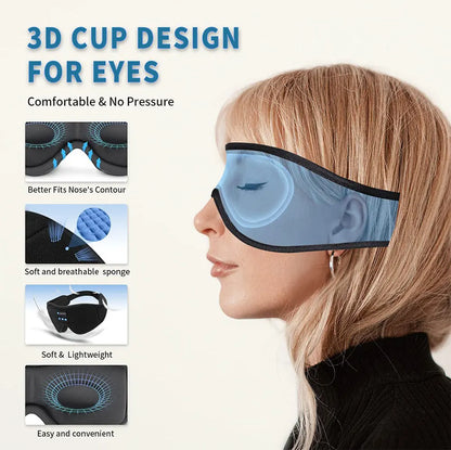 Cache-yeux Bluetooth pour dormir