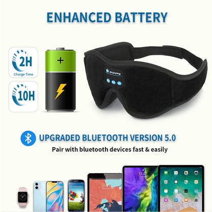 Cache-yeux Bluetooth pour dormir