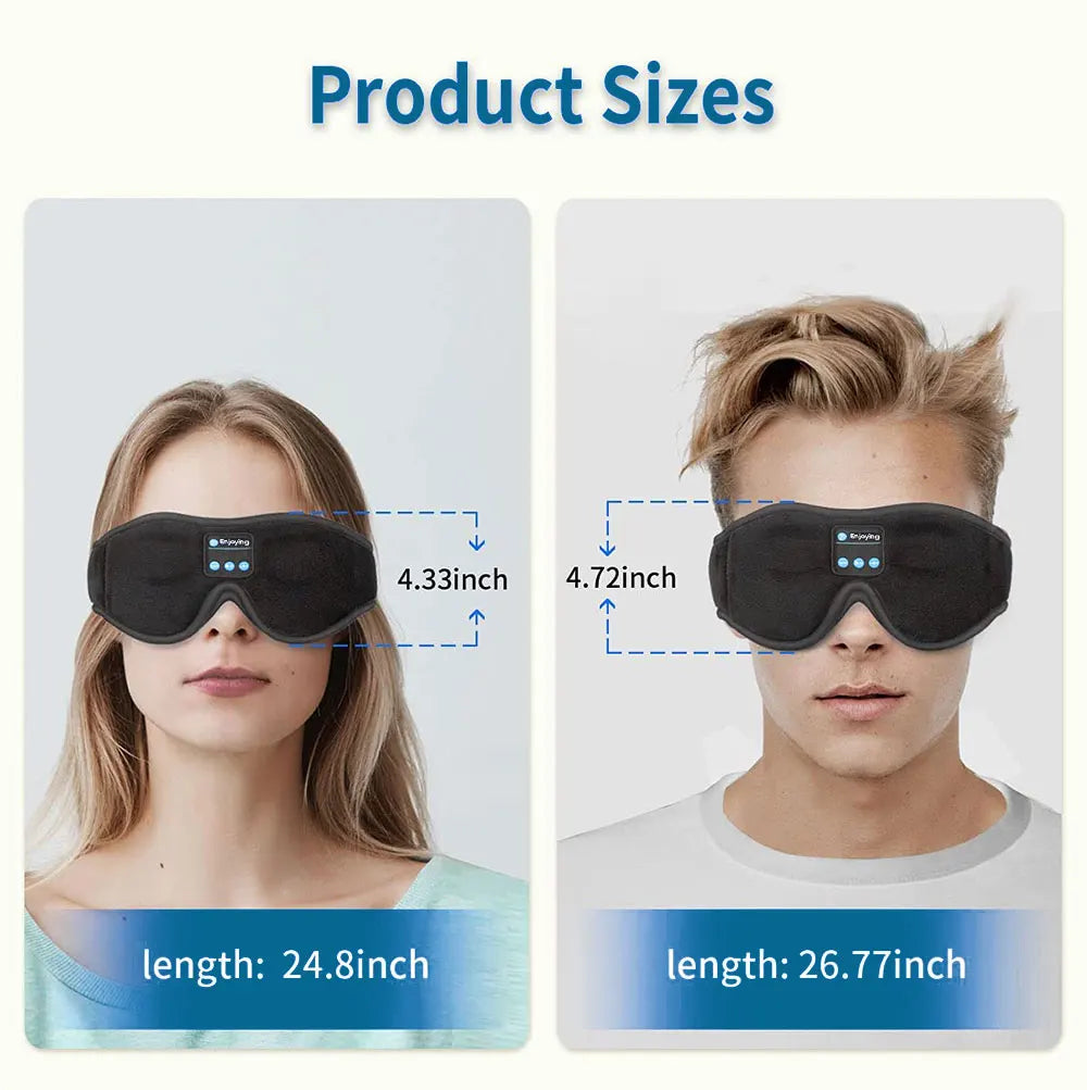 Cache-yeux Bluetooth pour dormir
