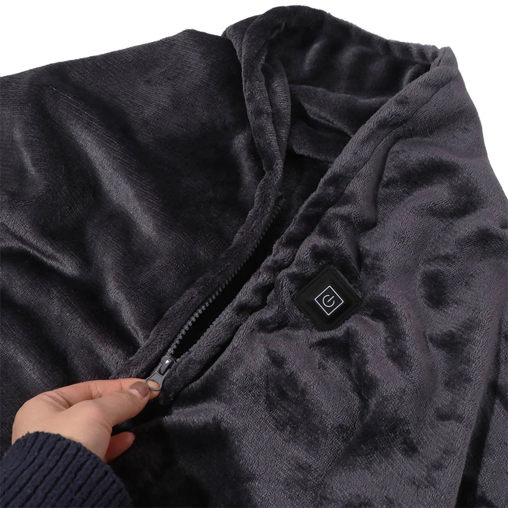 Tapis chauffant en velours à 8 zones