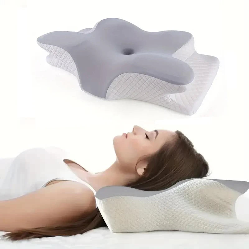 Oreiller cervical anti-ronflement