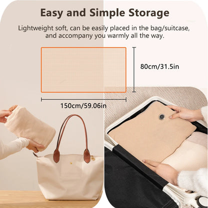 Châle chauffant USB portable