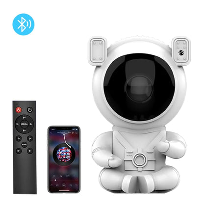 Astra Galaxy Projector — Astronaut Star & Nebula Night Light (Remote + Bluetooth)